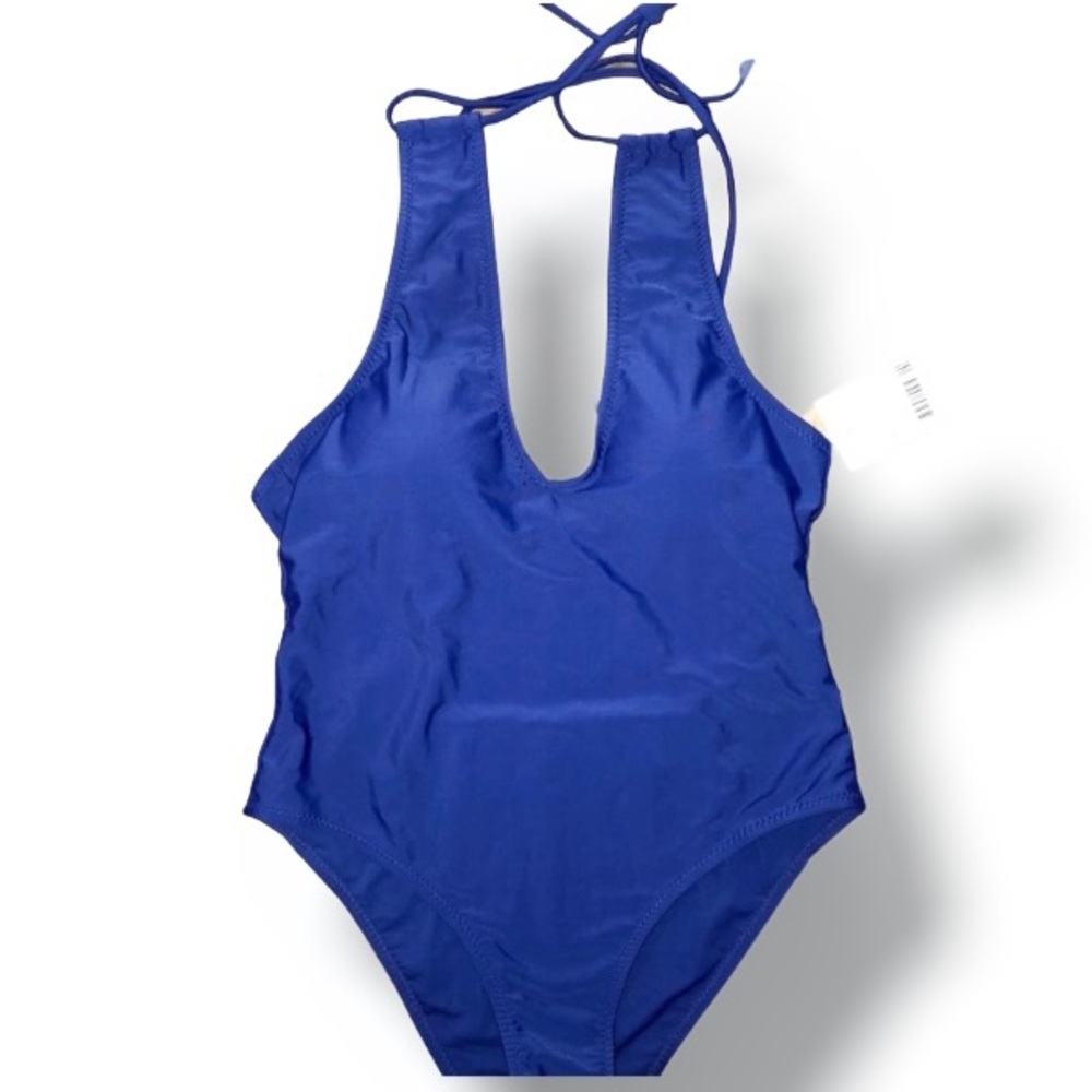 NEW w/tags Cupshe one piece swimsuit Navy Small